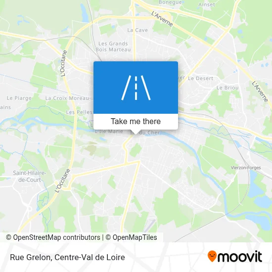 Rue Grelon map