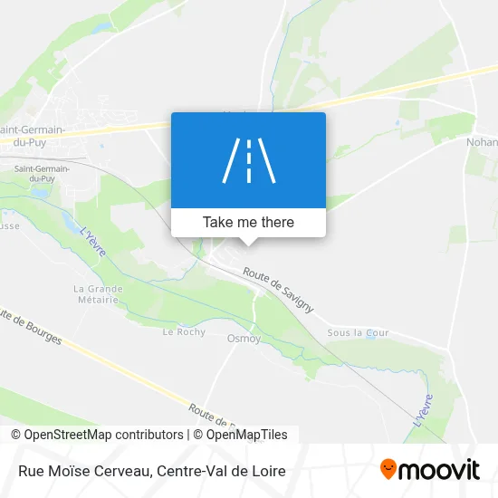 Rue Moïse Cerveau map