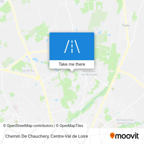 Chemin De Chauchery map