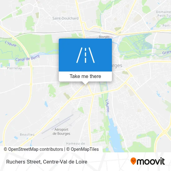 Rue Des Ruchers map