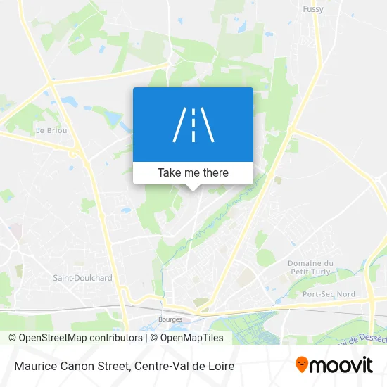 Rue Maurice Canon map