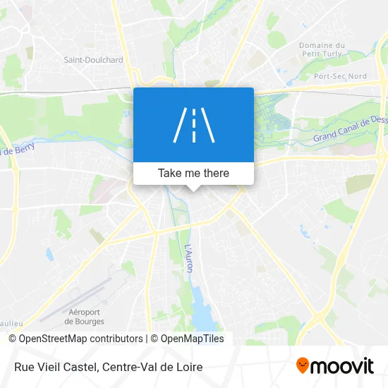 Rue Vieil Castel map
