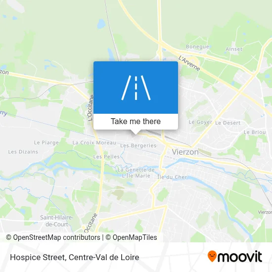 Rue De L'Hospice map