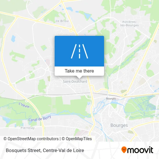 Rue Des Bosquets map