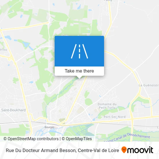 Rue Du Docteur Armand Besson map