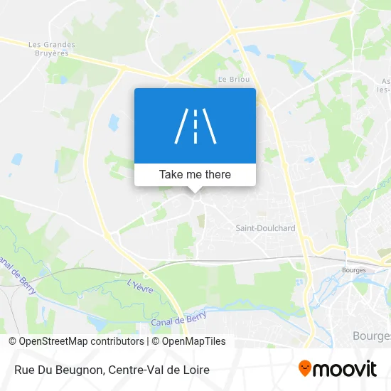 Rue Du Beugnon map
