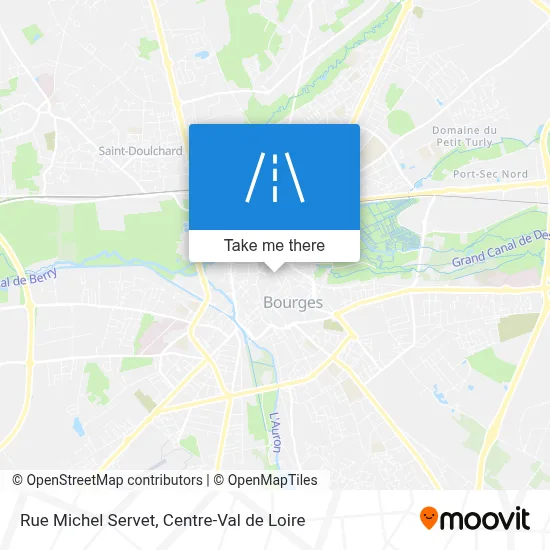 Rue Michel Servet map