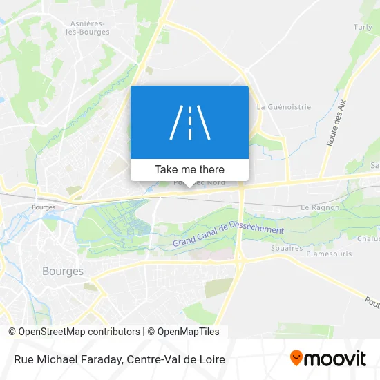 Rue Michael Faraday map
