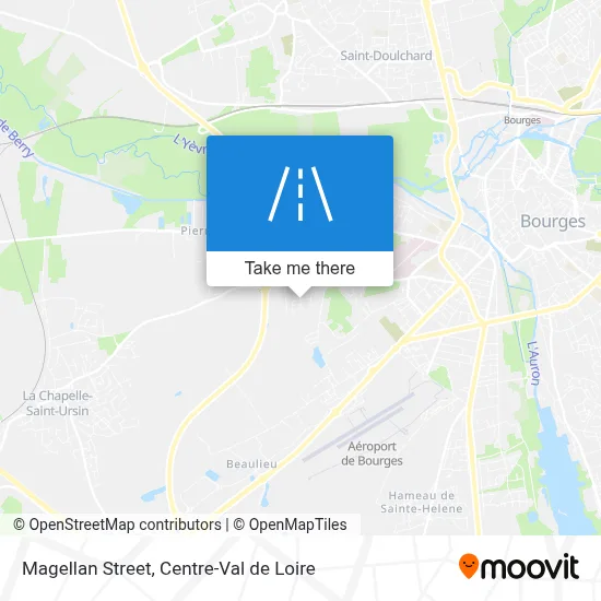 Rue Magellan map