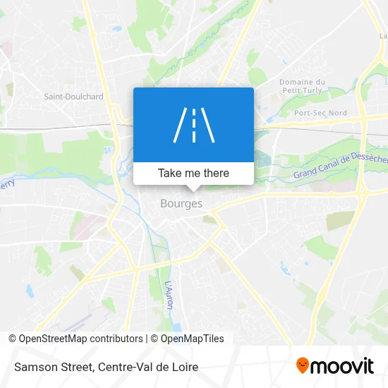 Rue Samson map