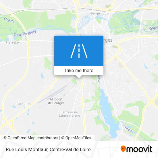 Rue Louis Montlaur map