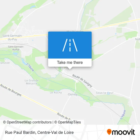 Rue Paul Bardin map