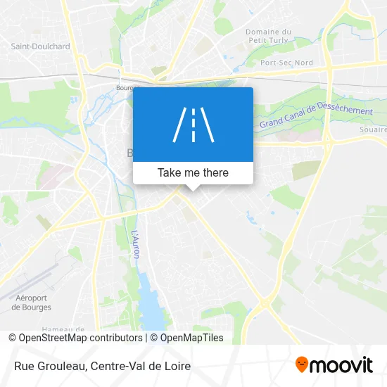 Rue Grouleau map