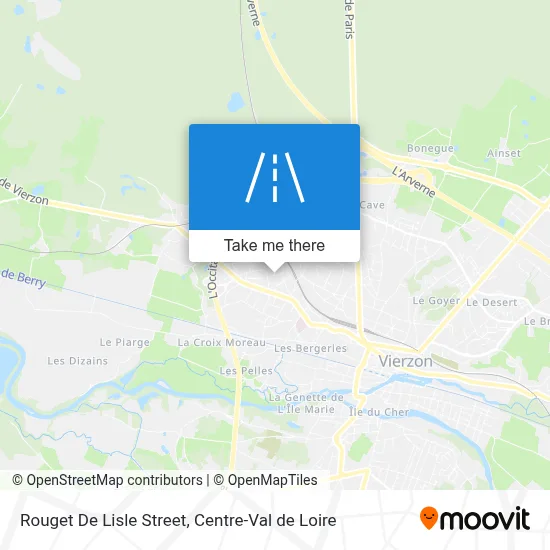 Rue Rouget De Lisle map