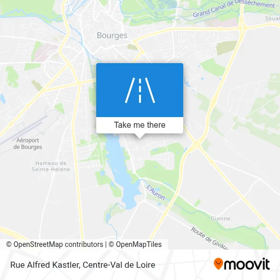Rue Alfred Kastler map
