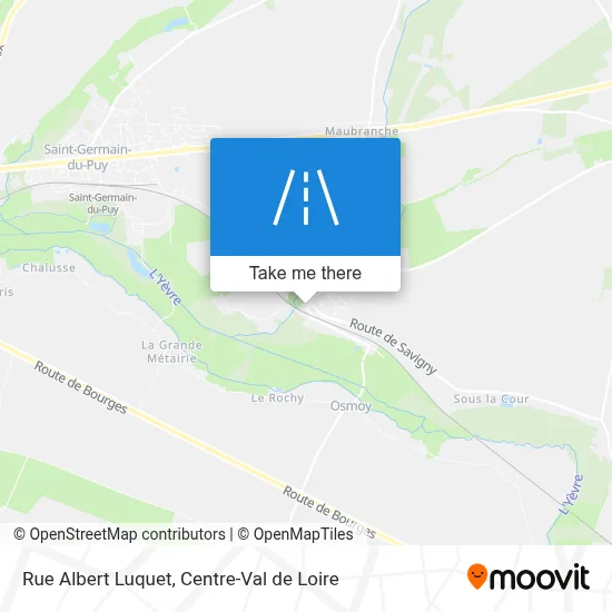 Rue Albert Luquet map