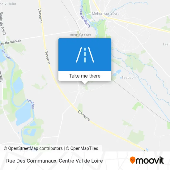 Rue Des Communaux map