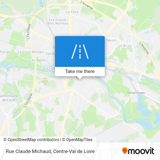 Rue Claude Michaud map