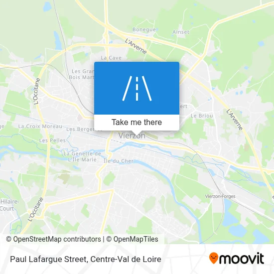 Rue Paul Lafargue map