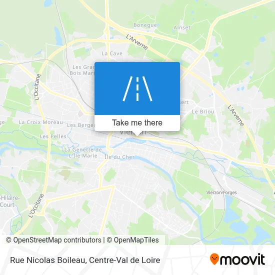 Rue Nicolas Boileau map