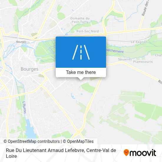 Rue Du Lieutenant Arnaud Lefebvre map