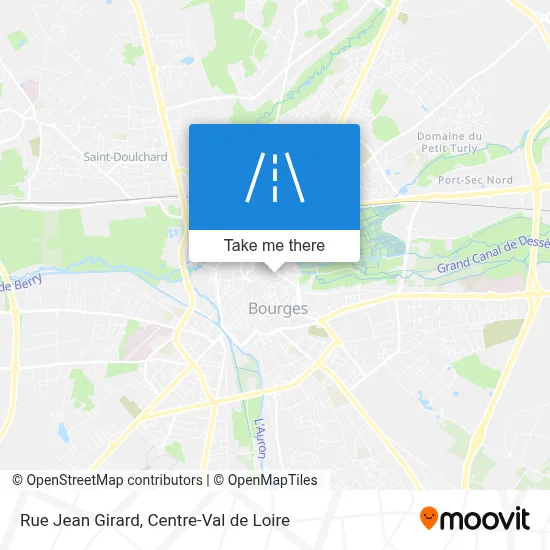 Rue Jean Girard map