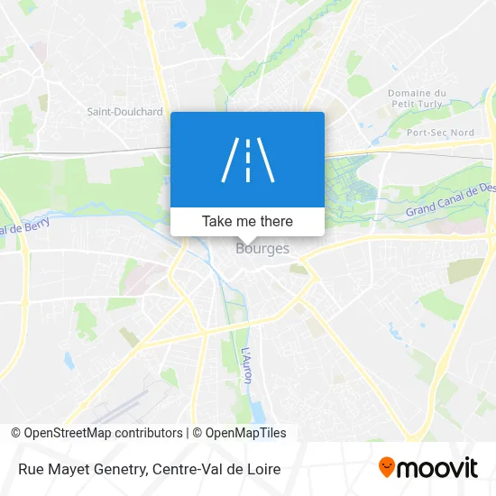 Rue Mayet Genetry map