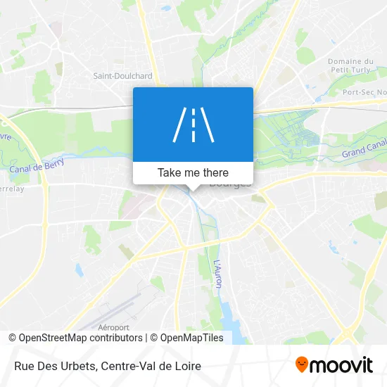 Rue Des Urbets map