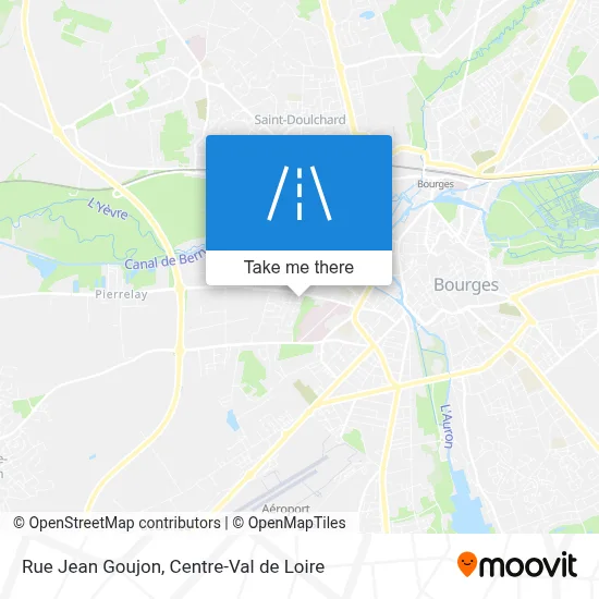 Rue Jean Goujon map