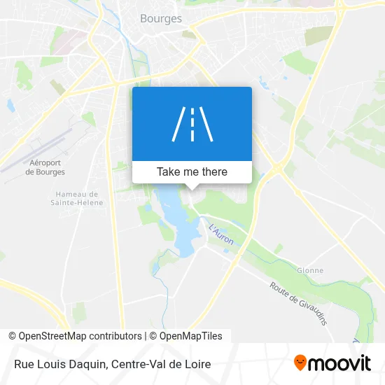 Rue Louis Daquin map