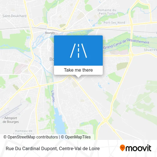 Rue Du Cardinal Dupont map