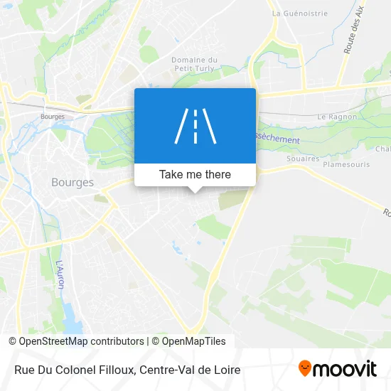 Rue Du Colonel Filloux map