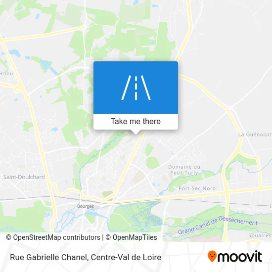 Rue Gabrielle Chanel map