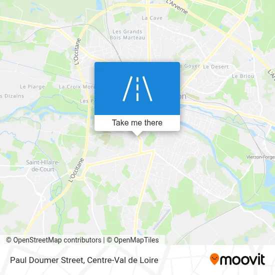 Rue Paul Doumer map