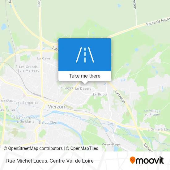 Rue Michel Lucas map