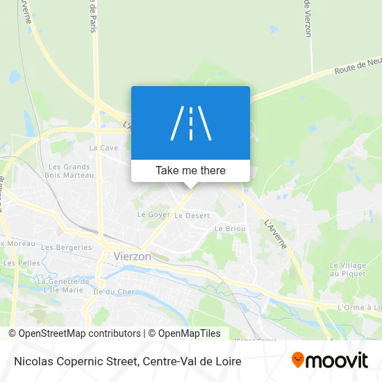 Rue Nicolas Copernic map
