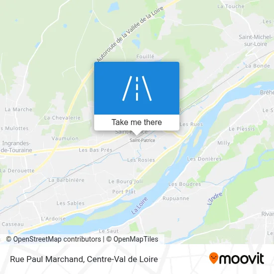 Rue Paul Marchand map