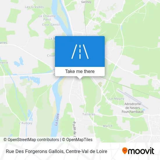 Rue Des Forgerons Gallois map