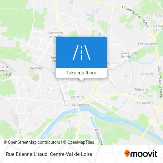 Rue Etienne Litaud map