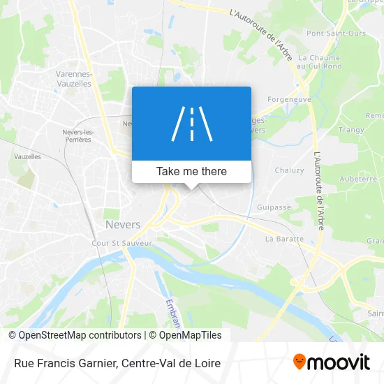 Rue Francis Garnier map
