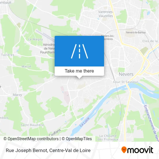 Rue Joseph Bernot map