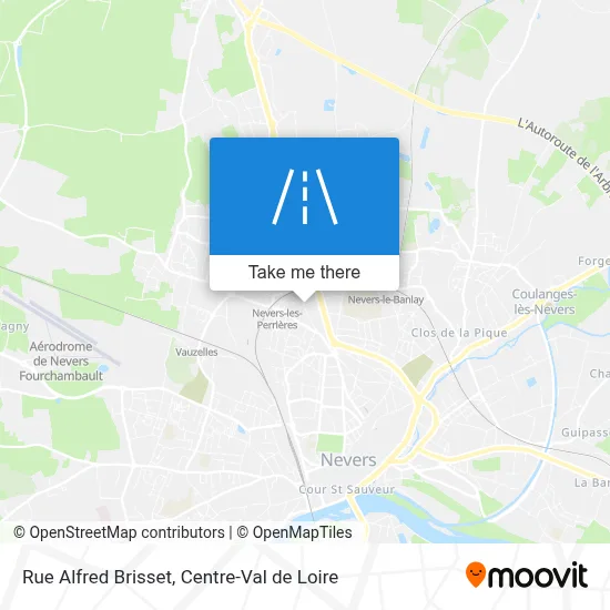 Rue Alfred Brisset map