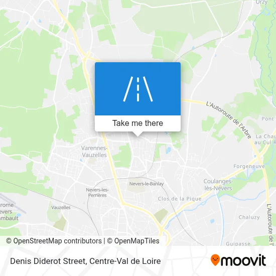 Rue Denis Diderot map