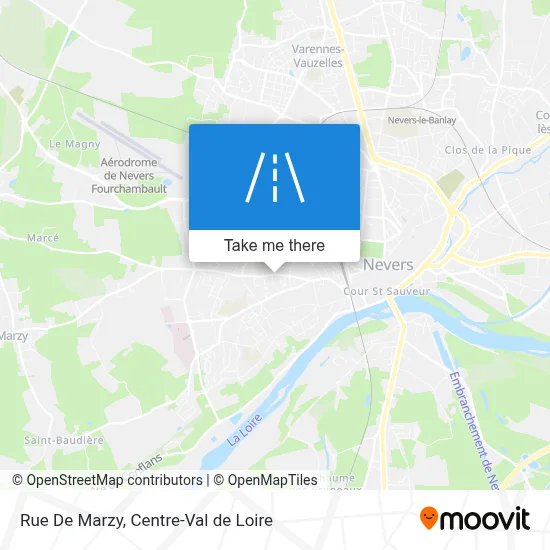 Rue De Marzy map
