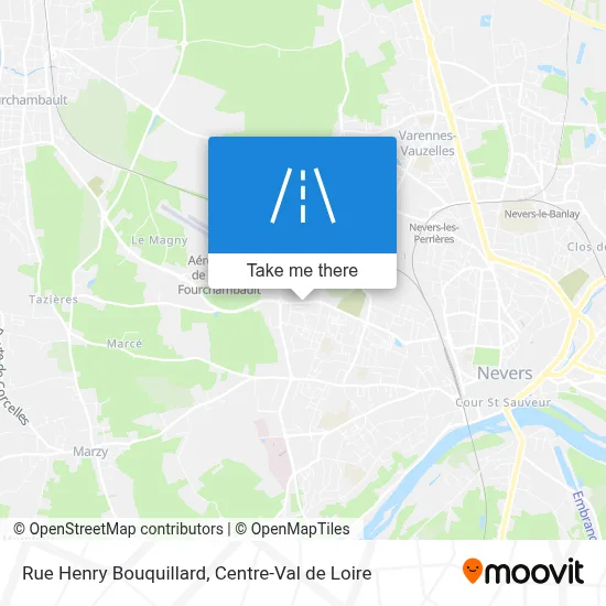 Rue Henry Bouquillard map