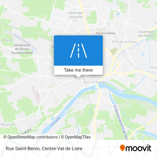Rue Saint-Benin map