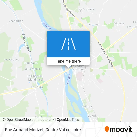 Rue Armand Morizet map
