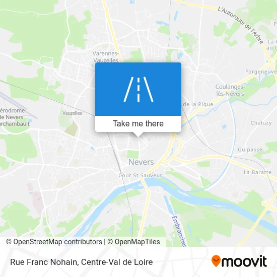 Rue Franc Nohain map