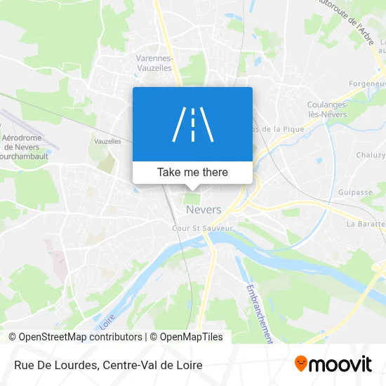 Rue De Lourdes map