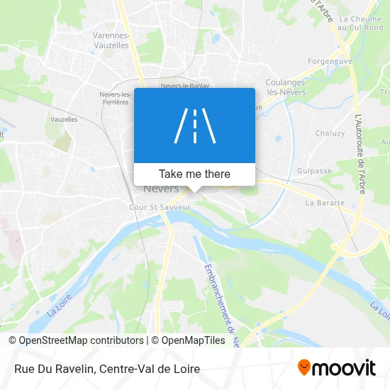 Rue Du Ravelin map